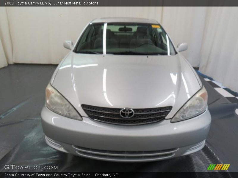 Lunar Mist Metallic / Stone 2003 Toyota Camry LE V6