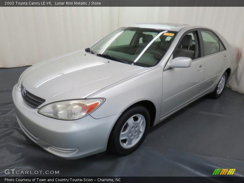 Lunar Mist Metallic / Stone 2003 Toyota Camry LE V6