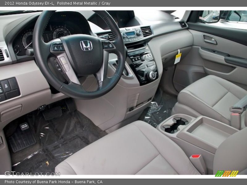 Polished Metal Metallic / Gray 2012 Honda Odyssey EX-L