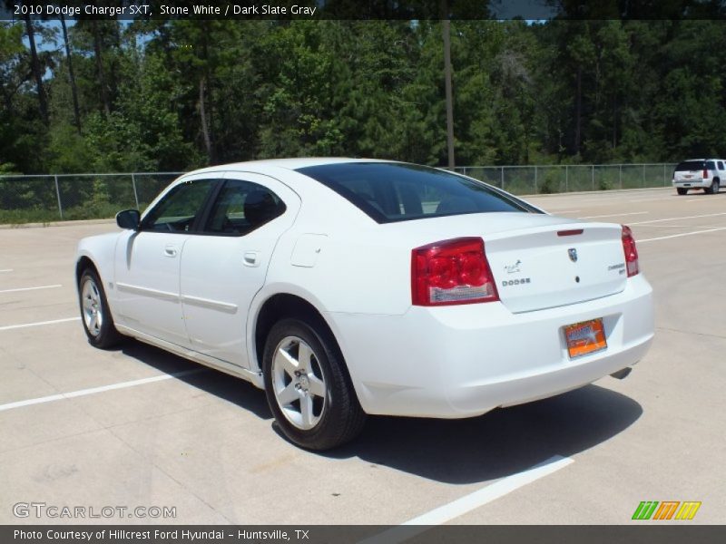 Stone White / Dark Slate Gray 2010 Dodge Charger SXT