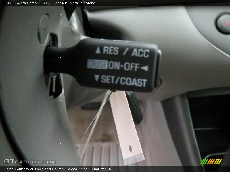 Lunar Mist Metallic / Stone 2003 Toyota Camry LE V6
