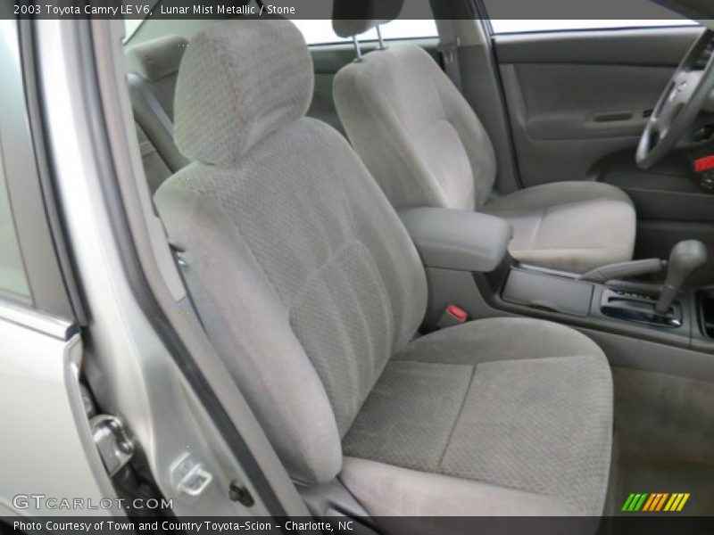 Lunar Mist Metallic / Stone 2003 Toyota Camry LE V6