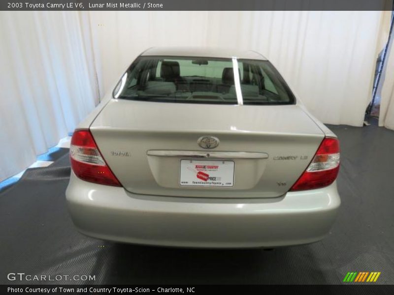 Lunar Mist Metallic / Stone 2003 Toyota Camry LE V6