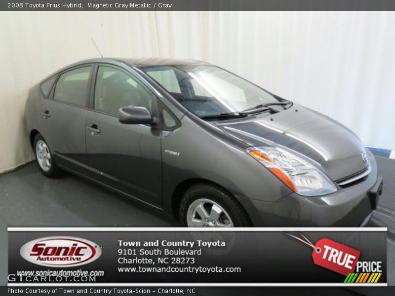 Magnetic Gray Metallic / Gray 2008 Toyota Prius Hybrid