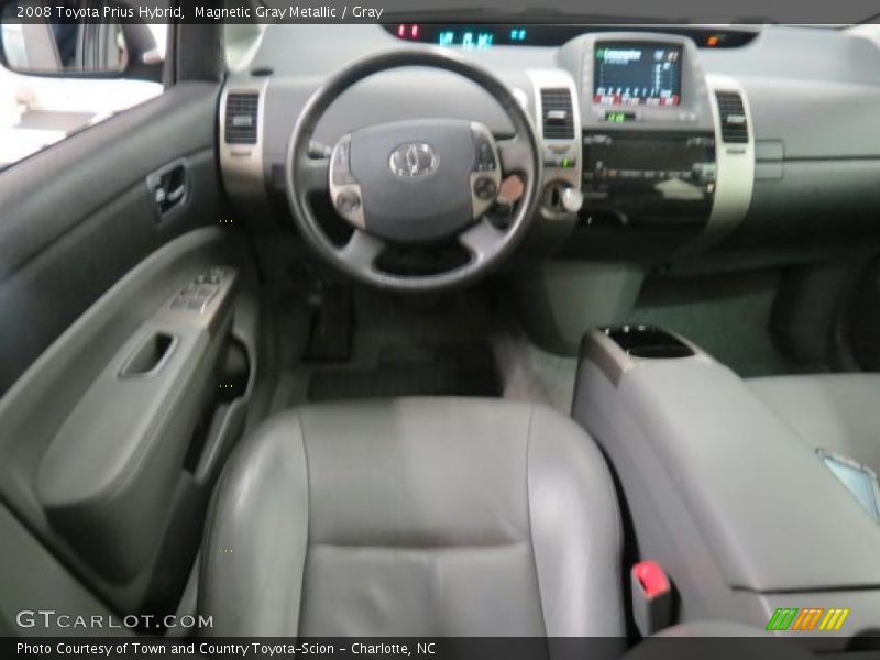 Magnetic Gray Metallic / Gray 2008 Toyota Prius Hybrid