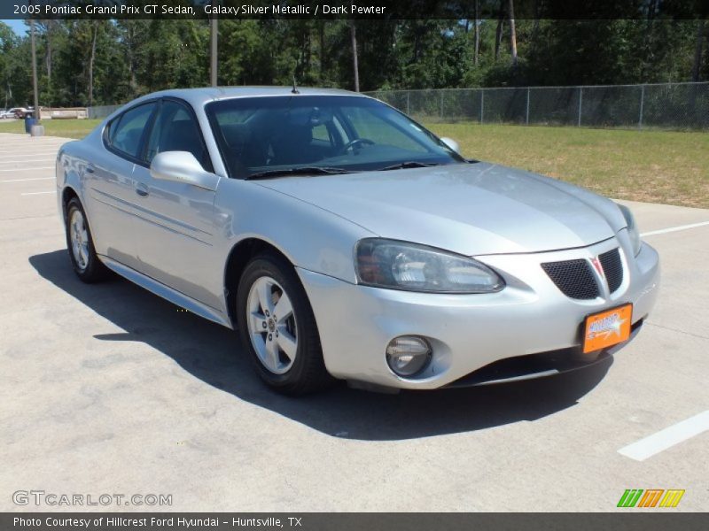 Galaxy Silver Metallic / Dark Pewter 2005 Pontiac Grand Prix GT Sedan