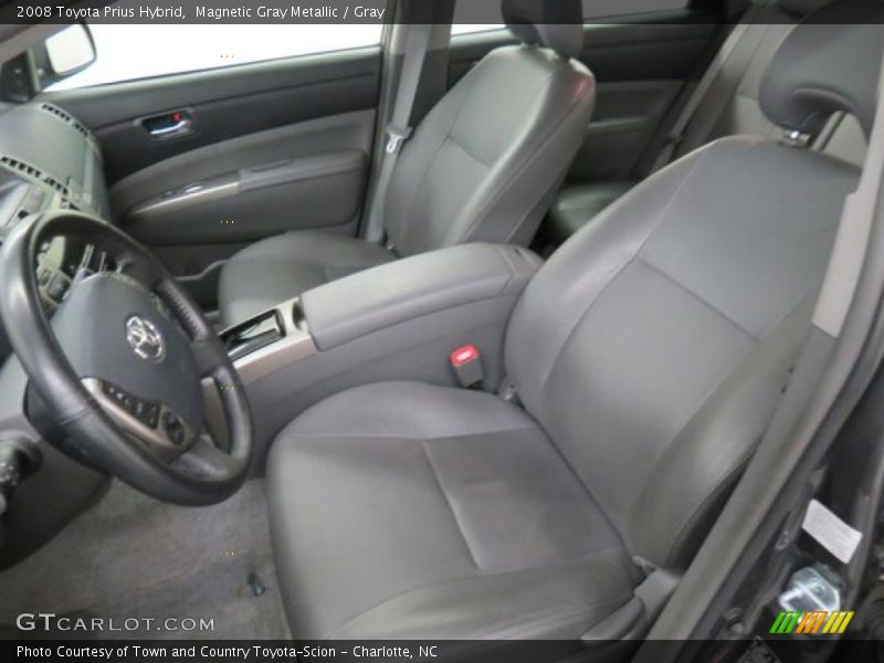 Magnetic Gray Metallic / Gray 2008 Toyota Prius Hybrid