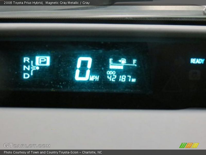 Magnetic Gray Metallic / Gray 2008 Toyota Prius Hybrid
