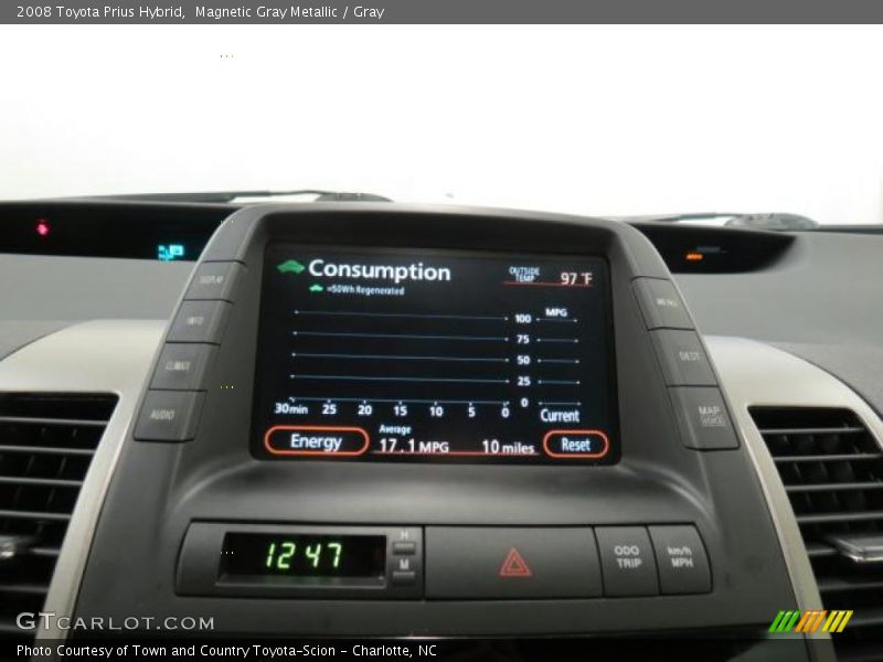 Magnetic Gray Metallic / Gray 2008 Toyota Prius Hybrid
