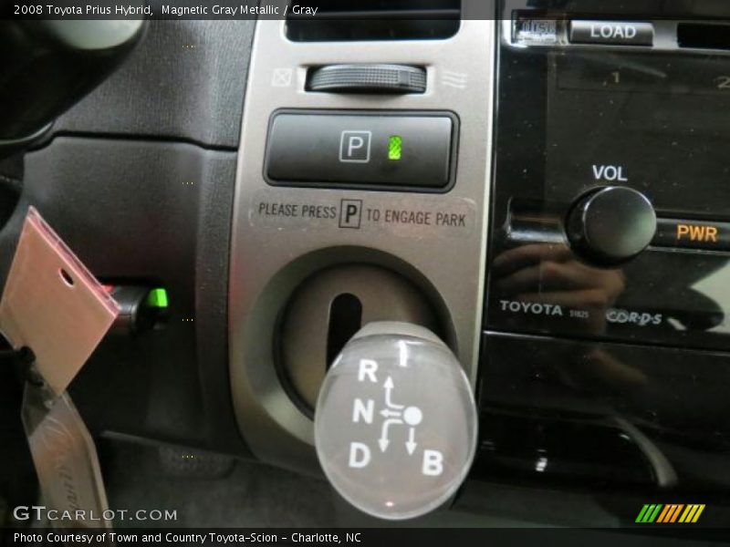 Magnetic Gray Metallic / Gray 2008 Toyota Prius Hybrid