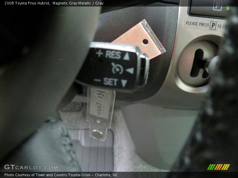 Magnetic Gray Metallic / Gray 2008 Toyota Prius Hybrid