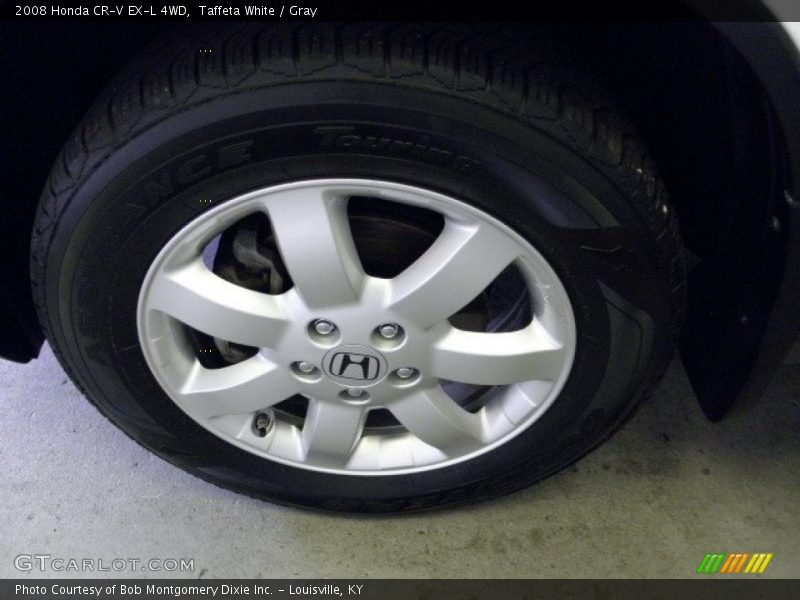Taffeta White / Gray 2008 Honda CR-V EX-L 4WD