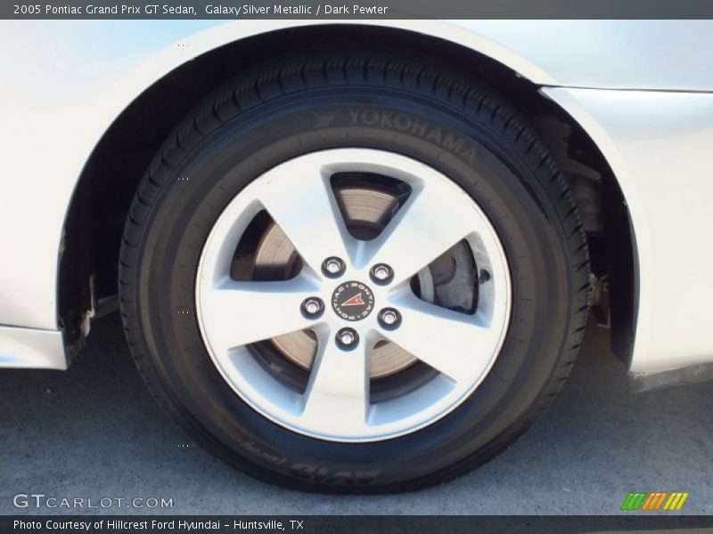 Galaxy Silver Metallic / Dark Pewter 2005 Pontiac Grand Prix GT Sedan