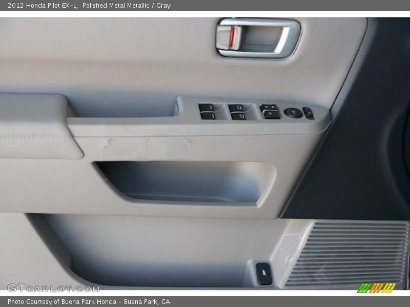 Polished Metal Metallic / Gray 2012 Honda Pilot EX-L