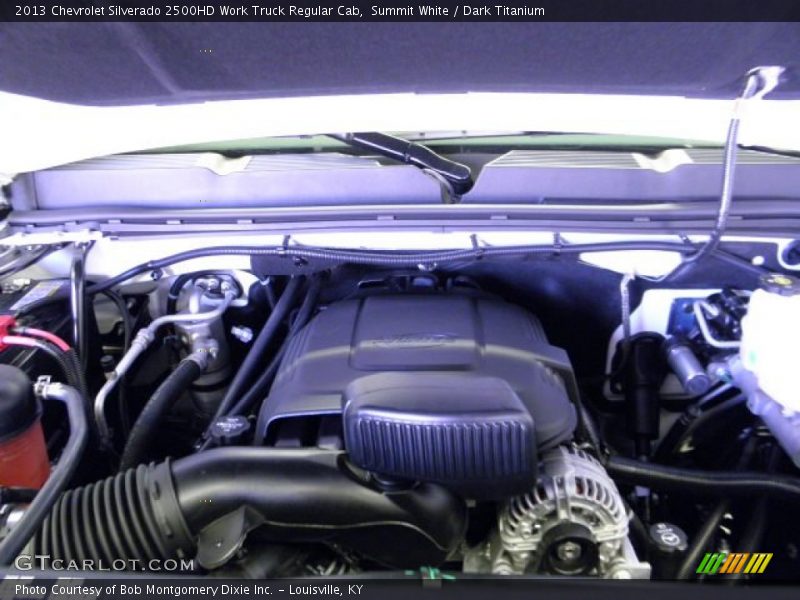 Summit White / Dark Titanium 2013 Chevrolet Silverado 2500HD Work Truck Regular Cab