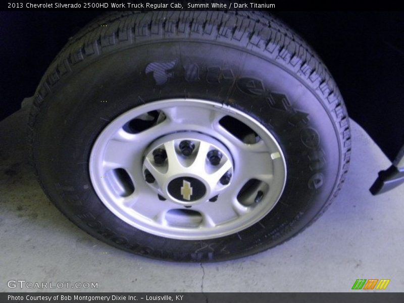 Summit White / Dark Titanium 2013 Chevrolet Silverado 2500HD Work Truck Regular Cab