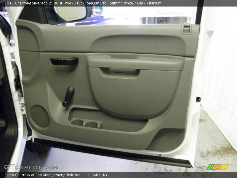 Summit White / Dark Titanium 2013 Chevrolet Silverado 2500HD Work Truck Regular Cab