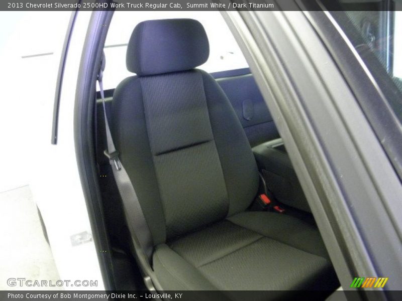 Summit White / Dark Titanium 2013 Chevrolet Silverado 2500HD Work Truck Regular Cab