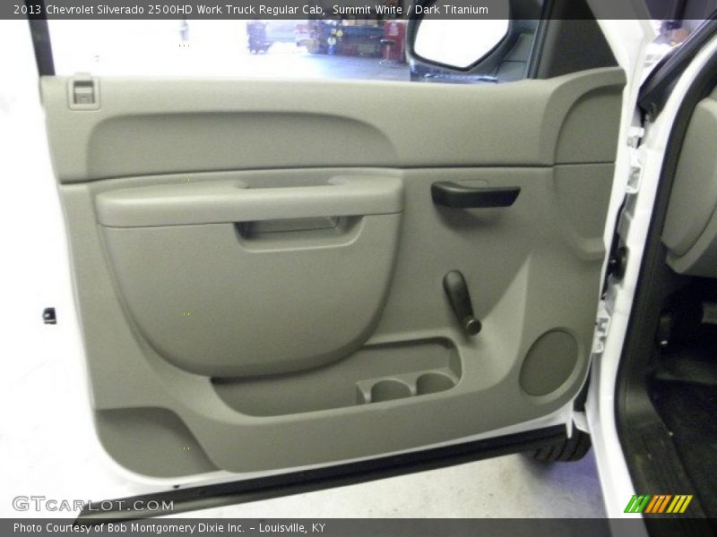 Summit White / Dark Titanium 2013 Chevrolet Silverado 2500HD Work Truck Regular Cab