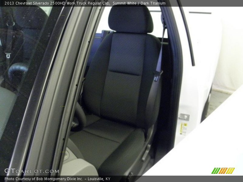 Summit White / Dark Titanium 2013 Chevrolet Silverado 2500HD Work Truck Regular Cab