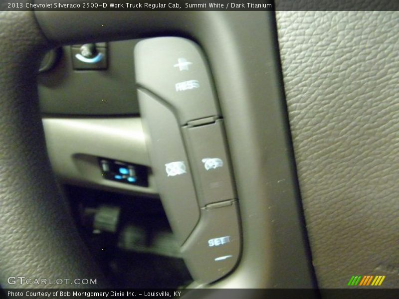 Summit White / Dark Titanium 2013 Chevrolet Silverado 2500HD Work Truck Regular Cab