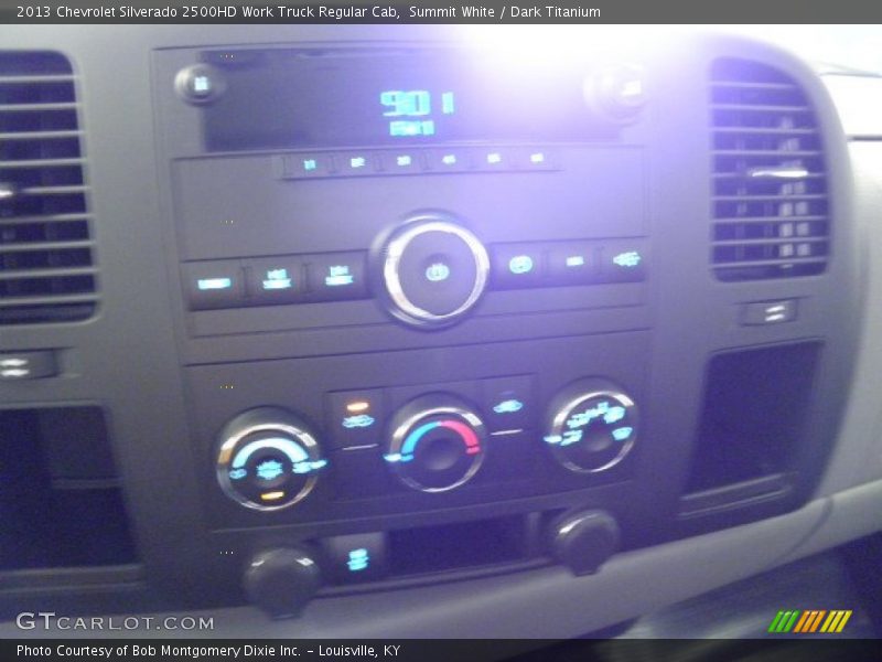 Summit White / Dark Titanium 2013 Chevrolet Silverado 2500HD Work Truck Regular Cab