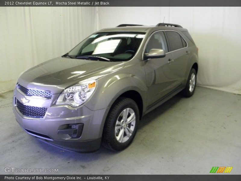 Mocha Steel Metallic / Jet Black 2012 Chevrolet Equinox LT