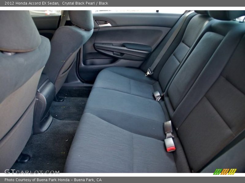 Crystal Black Pearl / Black 2012 Honda Accord EX Sedan