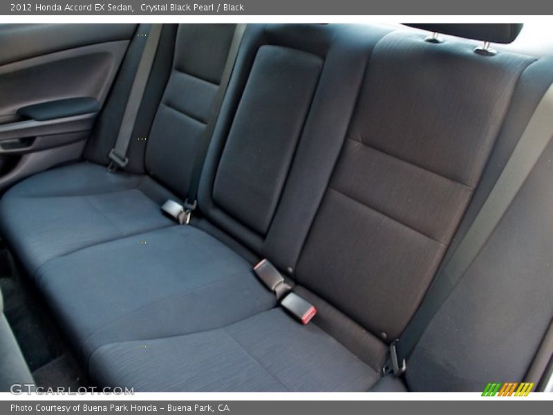 Crystal Black Pearl / Black 2012 Honda Accord EX Sedan