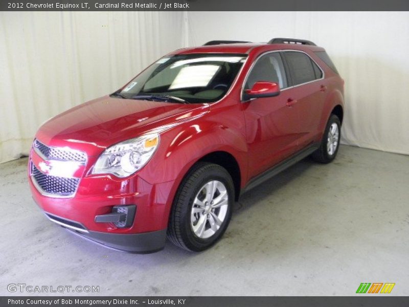 Cardinal Red Metallic / Jet Black 2012 Chevrolet Equinox LT