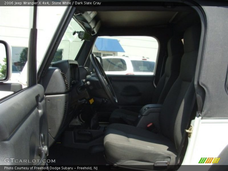 Stone White / Dark Slate Gray 2006 Jeep Wrangler X 4x4