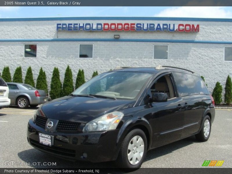 Galaxy Black / Gray 2005 Nissan Quest 3.5