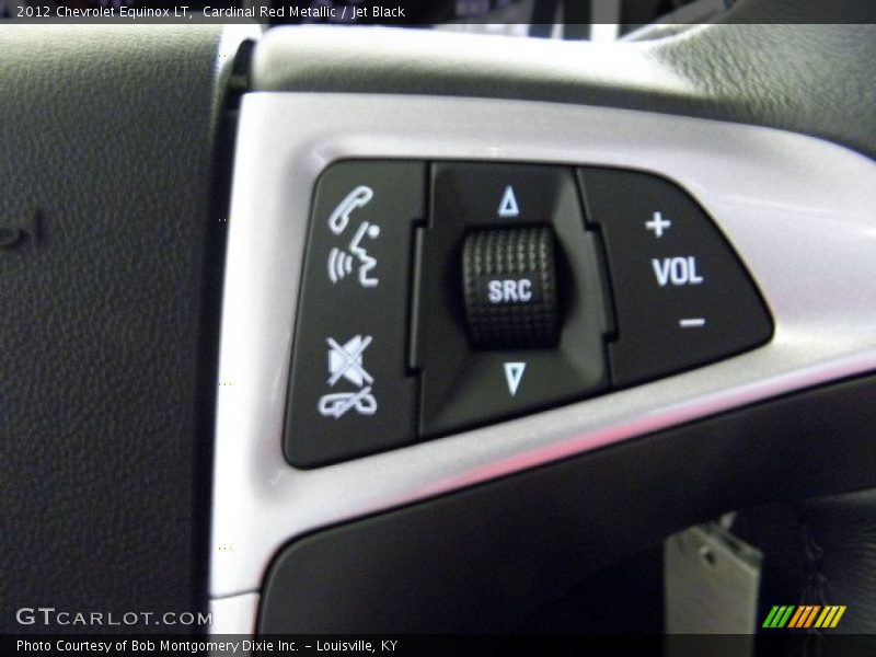 Cardinal Red Metallic / Jet Black 2012 Chevrolet Equinox LT