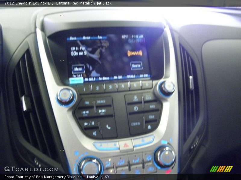 Cardinal Red Metallic / Jet Black 2012 Chevrolet Equinox LT