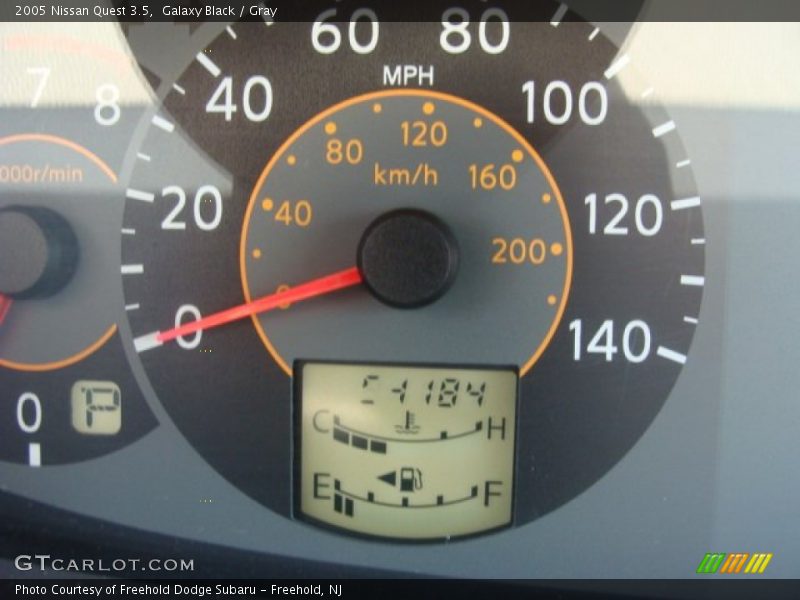 Galaxy Black / Gray 2005 Nissan Quest 3.5