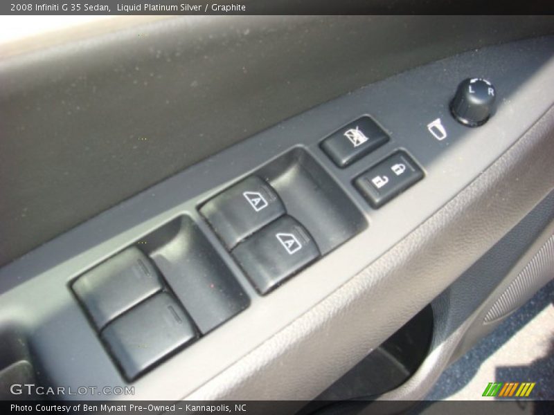 Liquid Platinum Silver / Graphite 2008 Infiniti G 35 Sedan