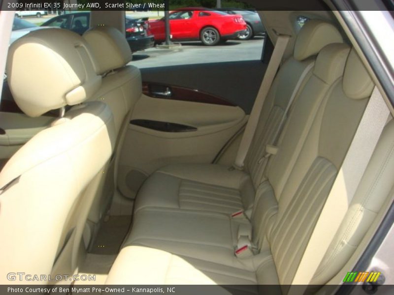 Scarlet Silver / Wheat 2009 Infiniti EX 35 Journey AWD
