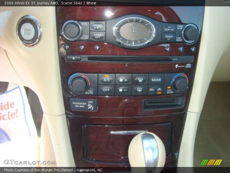 Scarlet Silver / Wheat 2009 Infiniti EX 35 Journey AWD