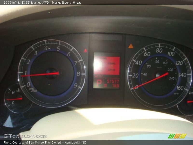 Scarlet Silver / Wheat 2009 Infiniti EX 35 Journey AWD
