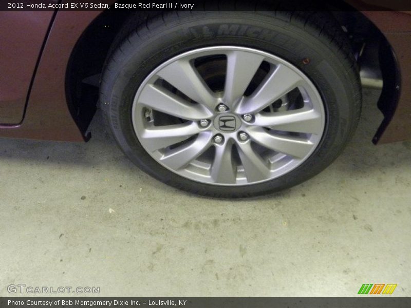 Basque Red Pearl II / Ivory 2012 Honda Accord EX V6 Sedan