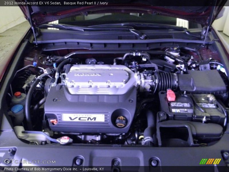 Basque Red Pearl II / Ivory 2012 Honda Accord EX V6 Sedan