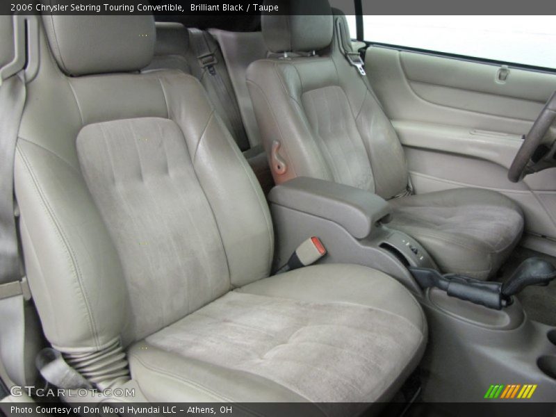 Front Seat of 2006 Sebring Touring Convertible