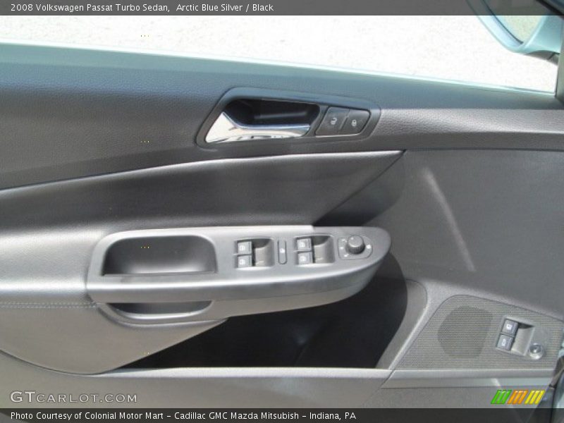 Arctic Blue Silver / Black 2008 Volkswagen Passat Turbo Sedan