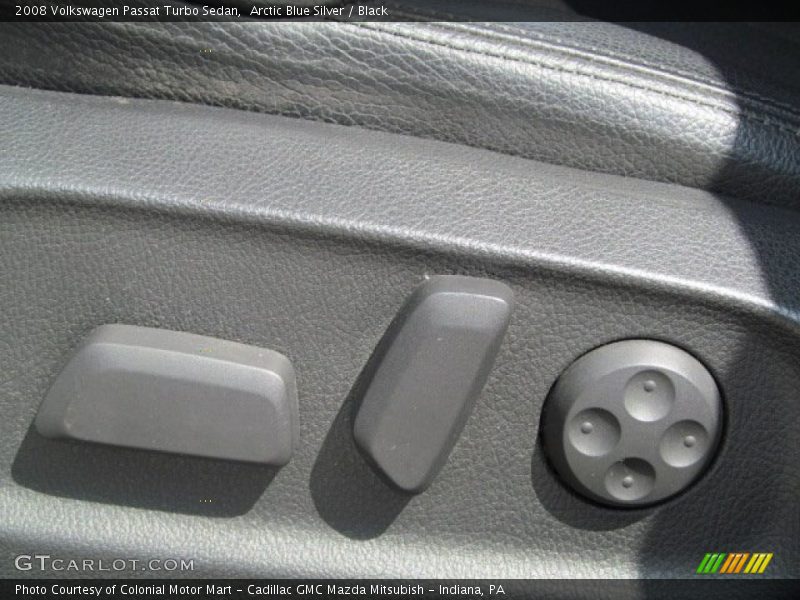 Arctic Blue Silver / Black 2008 Volkswagen Passat Turbo Sedan