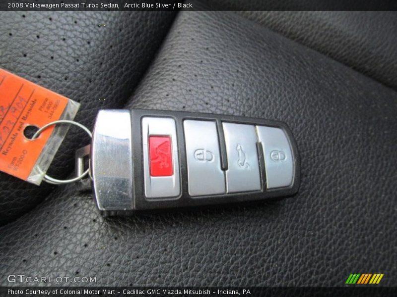 Keys of 2008 Passat Turbo Sedan