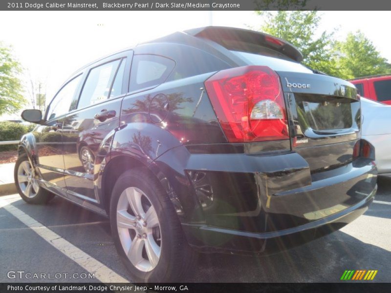 Blackberry Pearl / Dark Slate/Medium Graystone 2011 Dodge Caliber Mainstreet