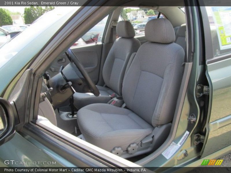 Front Seat of 2001 Rio Sedan