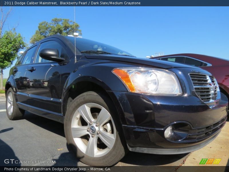 Blackberry Pearl / Dark Slate/Medium Graystone 2011 Dodge Caliber Mainstreet