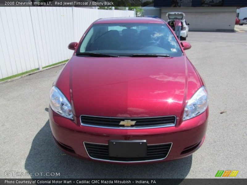 Red Jewel Tintcoat / Ebony Black 2008 Chevrolet Impala LT