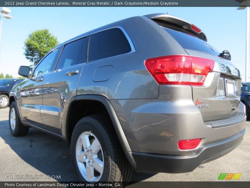 Mineral Gray Metallic / Dark Graystone/Medium Graystone 2013 Jeep Grand Cherokee Laredo